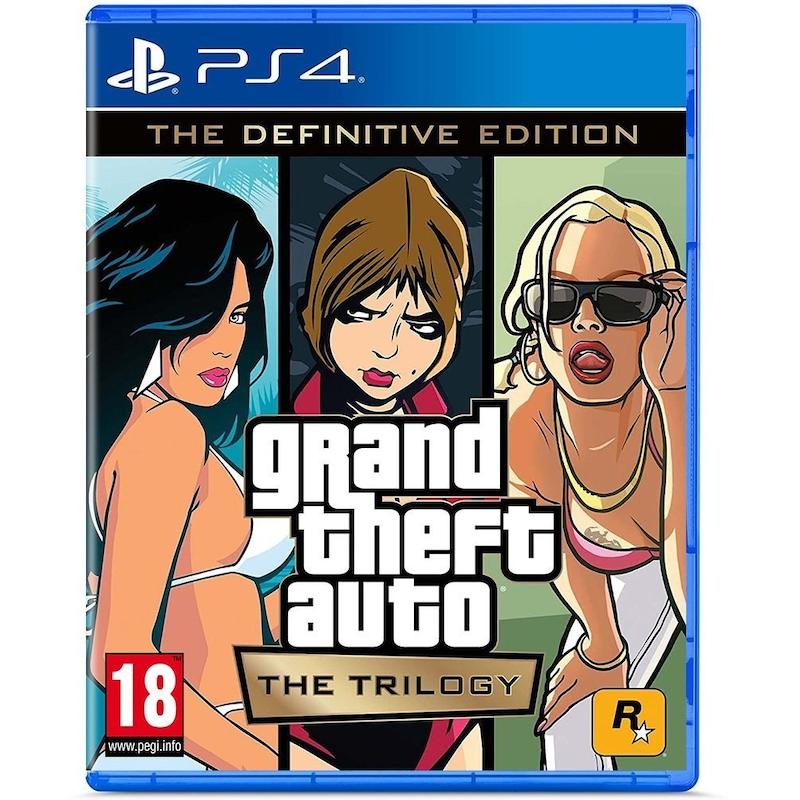 دیسک بازی Grand Theft Auto: The Trilogy کارکرده برای پلی استیشن ۴ و 5