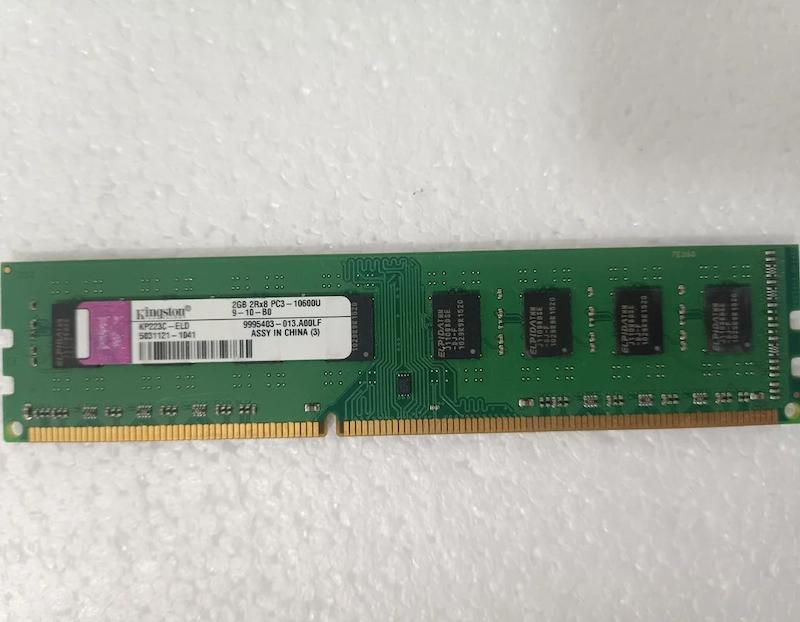 رم کامپیوتر استوک 2 گیگابایتی کینگستون مدل KP223C-ELD