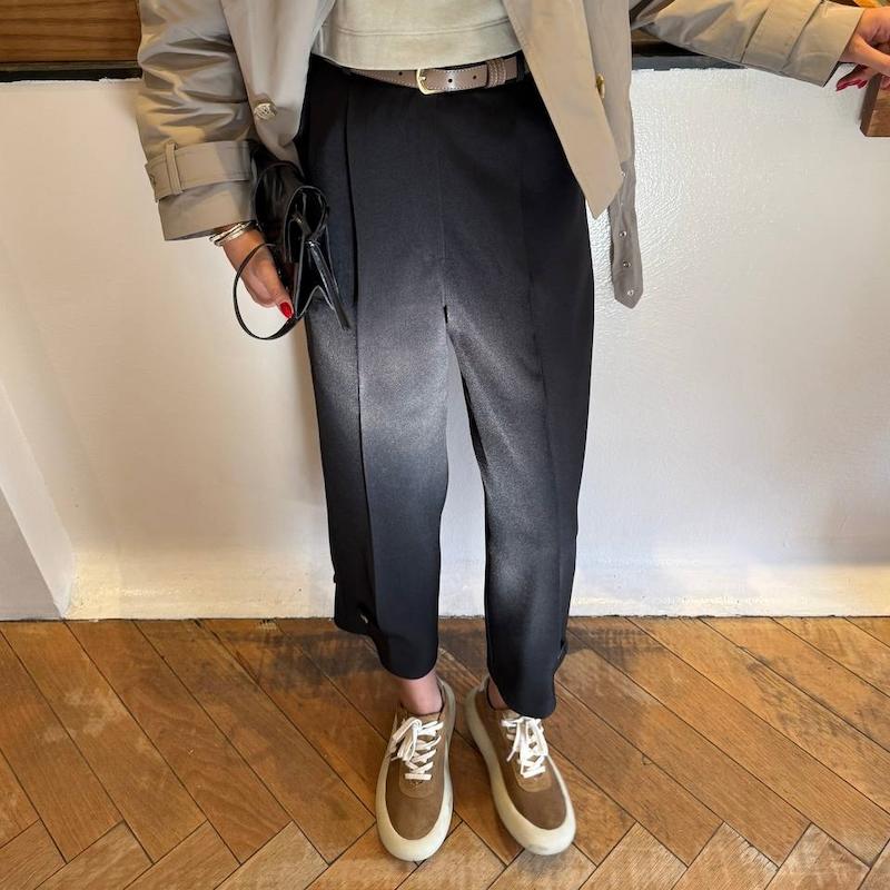 شلوار کمربندی مشکی