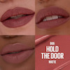 رژلب سرمی مات میبلین کد hold the door 006
