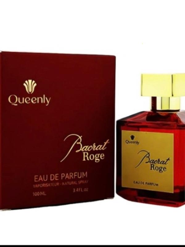 ادو پرفیوم عطر کویین لی Queenly مدل باکارات رژ BACRAT ROGE حجم 100 میل