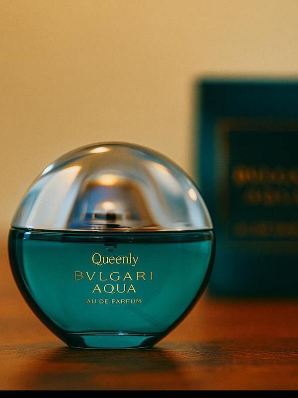 ادو پرفیوم مردانه کویین لی مدل bulgary aqua حجم 100 میلی لیتر