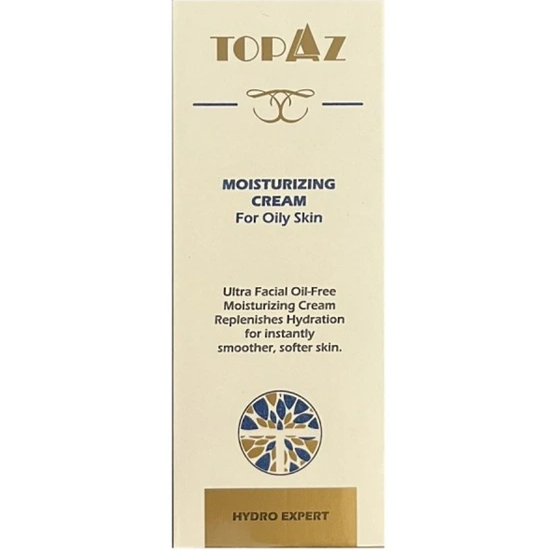  کرم ژل آبرسان پوست چرب توپاز Moisturizing Cream For Oily Skin Topaz