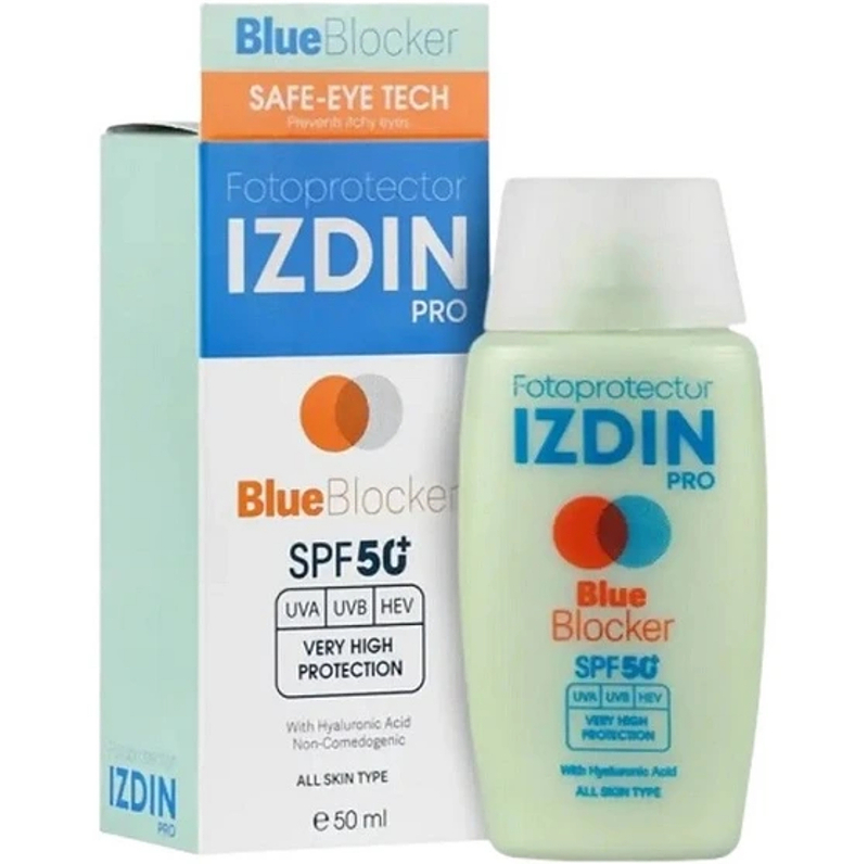 ضد آفتاب فیوژن واتر blue blocker ایزدین پرو spf50