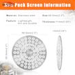 پاک اسکرین V2 0.8mm سایز 58.5 آیکاپه
