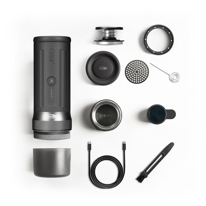 پکیج اسپرسو ساز پرتابل مدل K2 pro سایز 58.35 دارای پایه آیکاپه