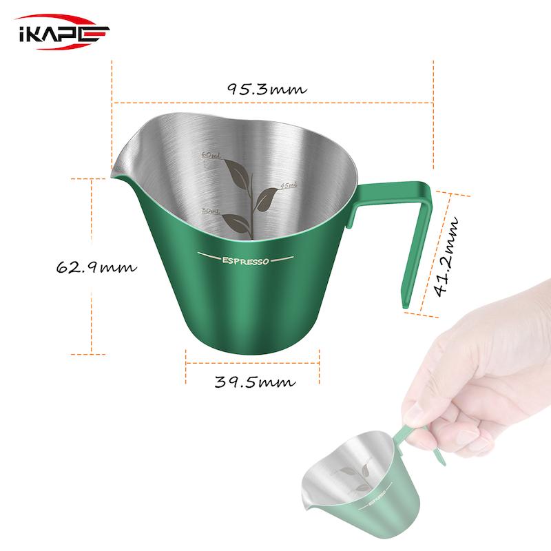 کاپ اسپرسو 80ml سبز تیره آیکاپه