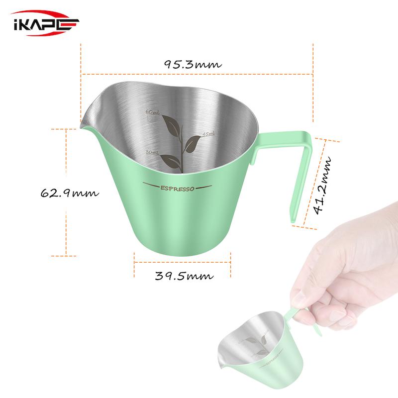 کاپ اسپرسو 80ml سبز روشن آیکاپه
