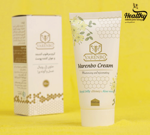 کرم آبرسان تیوپی حاوی ژل رویال و عسل