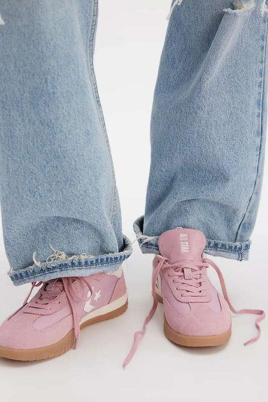 Converse runstar trainer pink ترینر صورتی 