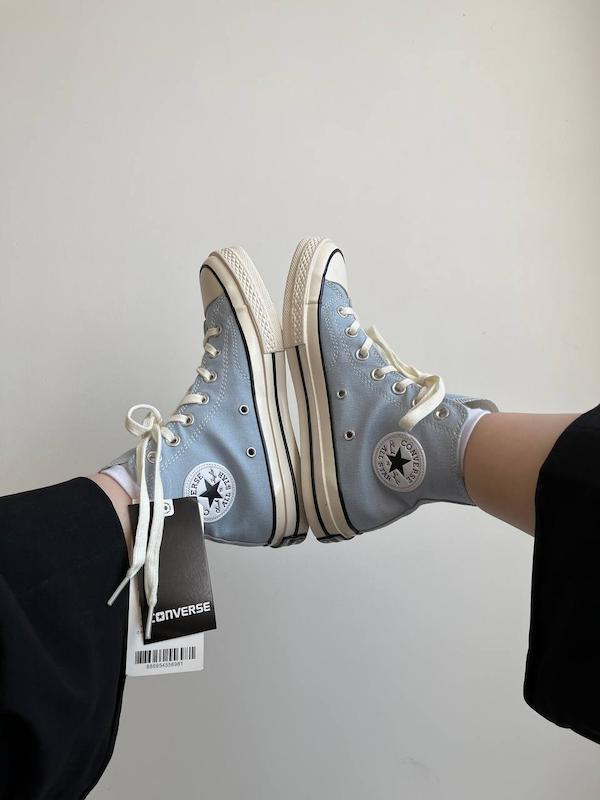 Converse chuck Taylor کانورس ۱۹۷۰ آبی اسمانی