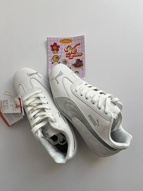 Puma speedcat چرم سفید 