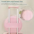 کیف لوازم آرایش با آینه چراغ دار گرین لاین Green Lion Makeup Organizer Pro  Travel Makeup Bag With Led Mirror, 3 Colors Modes Adjustable Brightness, Portable Cosmetic Organizer With Adjustable Dividers
