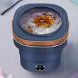 ماشین لباسشویی مینی تاشو 9 لیتری گرین Green Foldable Mini Washing Machine 9L