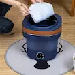 ماشین لباسشویی مینی تاشو 9 لیتری گرین Green Foldable Mini Washing Machine 9L