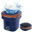 ماشین لباسشویی مینی تاشو 9 لیتری گرین Green Foldable Mini Washing Machine 9L