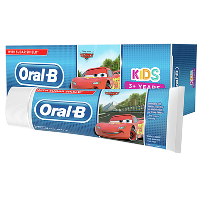 خمير دندان اورال بی کودک بالای ۳ سال ۷۵ میل Oral-b Kids +3 
