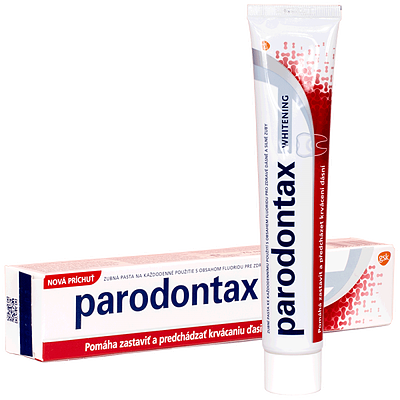 خمیر دندان وایتنینگ پارودونتکس 75 میل paradontax WHITENING