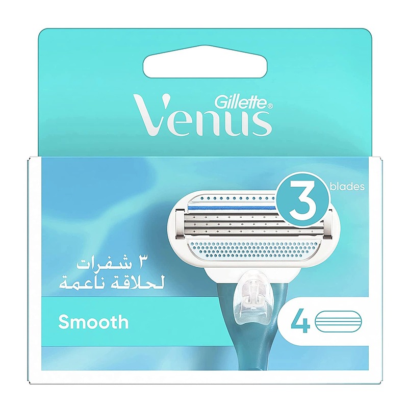 تیغ یدک 4 عددی ژیلت ونوس مدل Gillette Venus Smooth