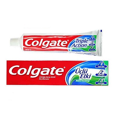  خمیر دندان سه کاره کلگیت حجم 100 میل مدل Colgate Triple Action