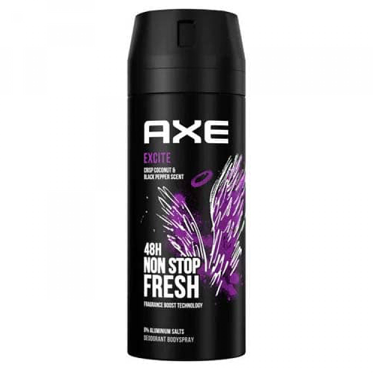 اسپری بدن اکس مدل AXE  Excite حجم 150 میلی