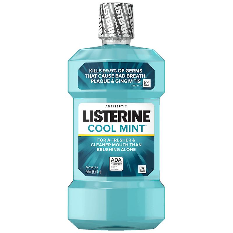دهان شويه ليسترين LISTERINE مدل cool mint با حجم 250ml