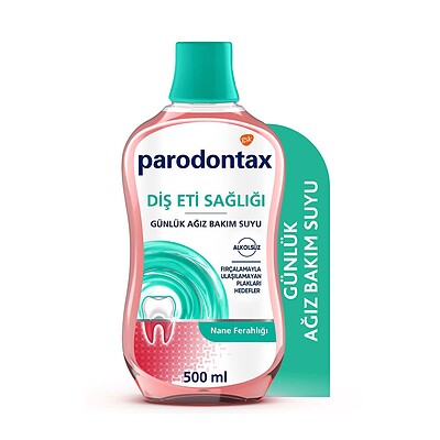 دهانشویه روزانه پارودونتکس  Parodontax Daily Mint fresh حجم 500 میلی لیتر