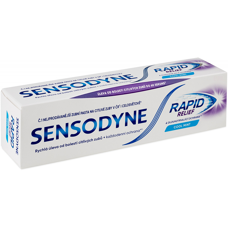 خمیر دندان سنسوداین راپید مدل RAPID RELIEF SENSODYNE با حجم 75 میلی گرم