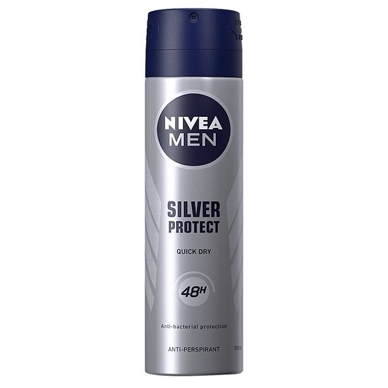 اسپری ضد تعریق مردانه نیوآ SILVER PROTECT – حجم۱۵۰ml