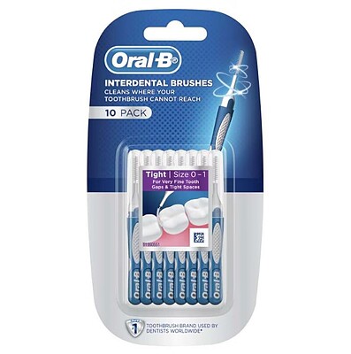 براش بین دندانی اورال بی Interdental Brushes oral-b بسته 10 عددی