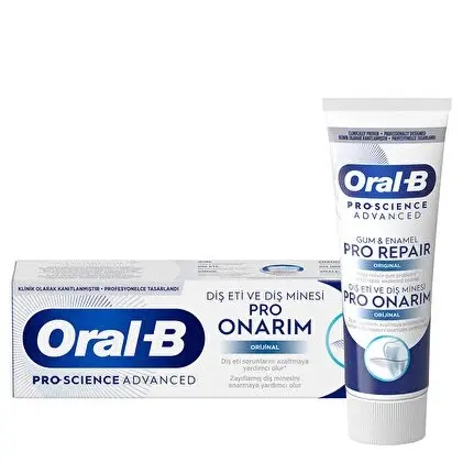خمیر دندان اورال-بی Oral-B مدل Pro-Science Advanced Pro Repair حجم 75 میل