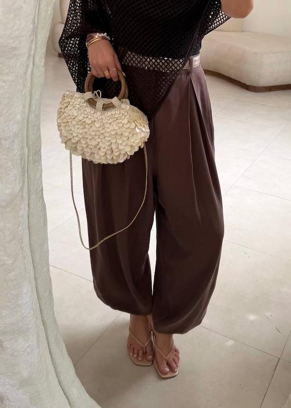 شلوار Ballon قهوه ای