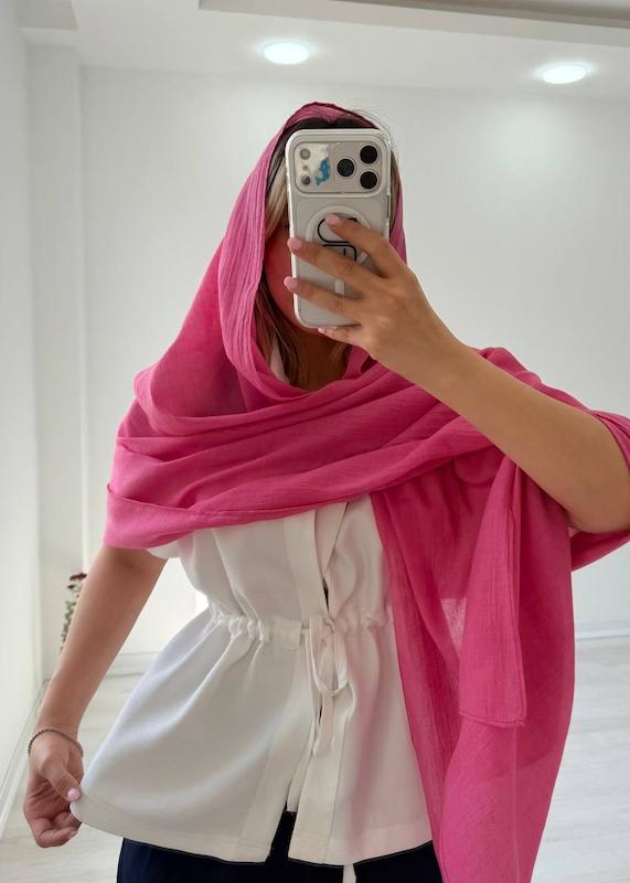 شال بیسیک صورتی باربی off