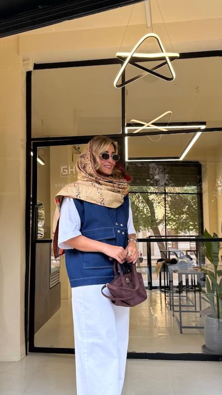 وست  جین آبی تیره