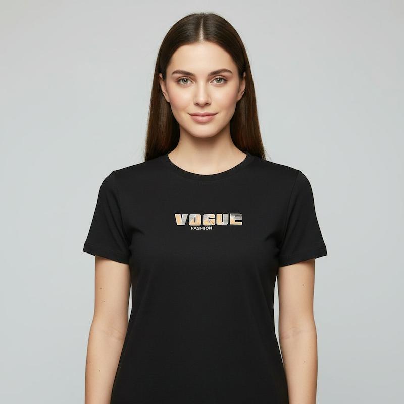 تیشرت نرمال سایز VOGUE