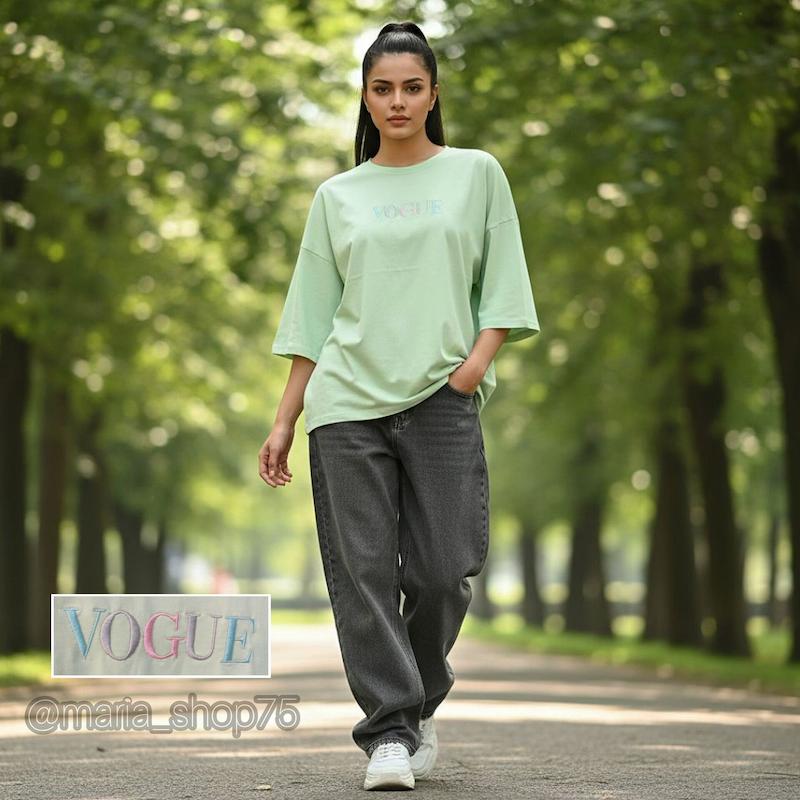 تیشرت اور باکسی VUGUE