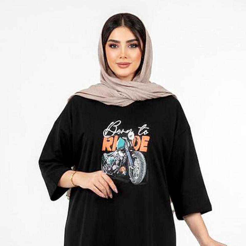 تیشرت باکسی طرح موتور