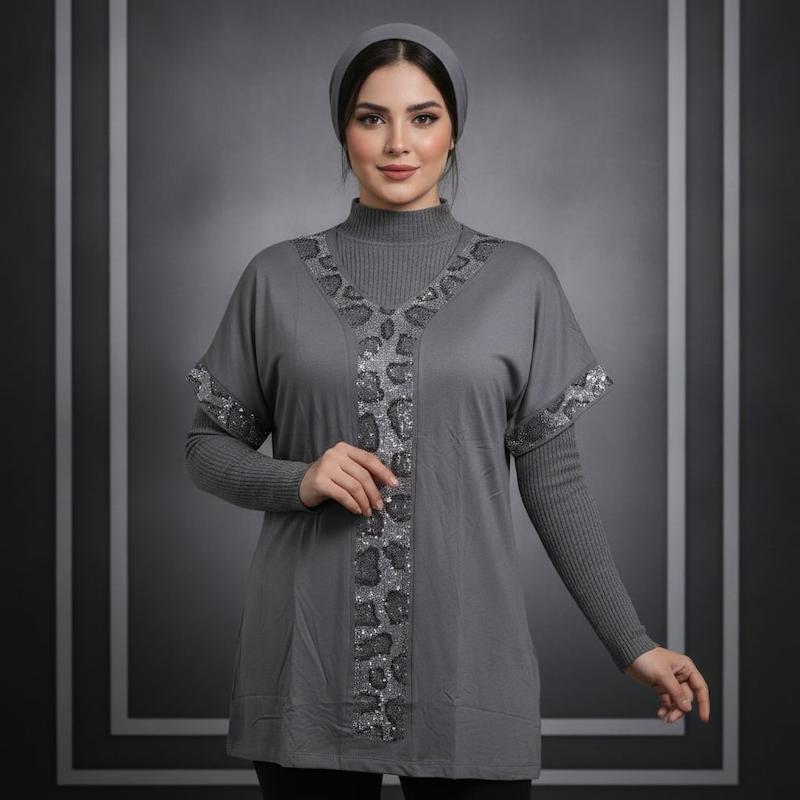 تیشرت سایز بزرگ زنانه