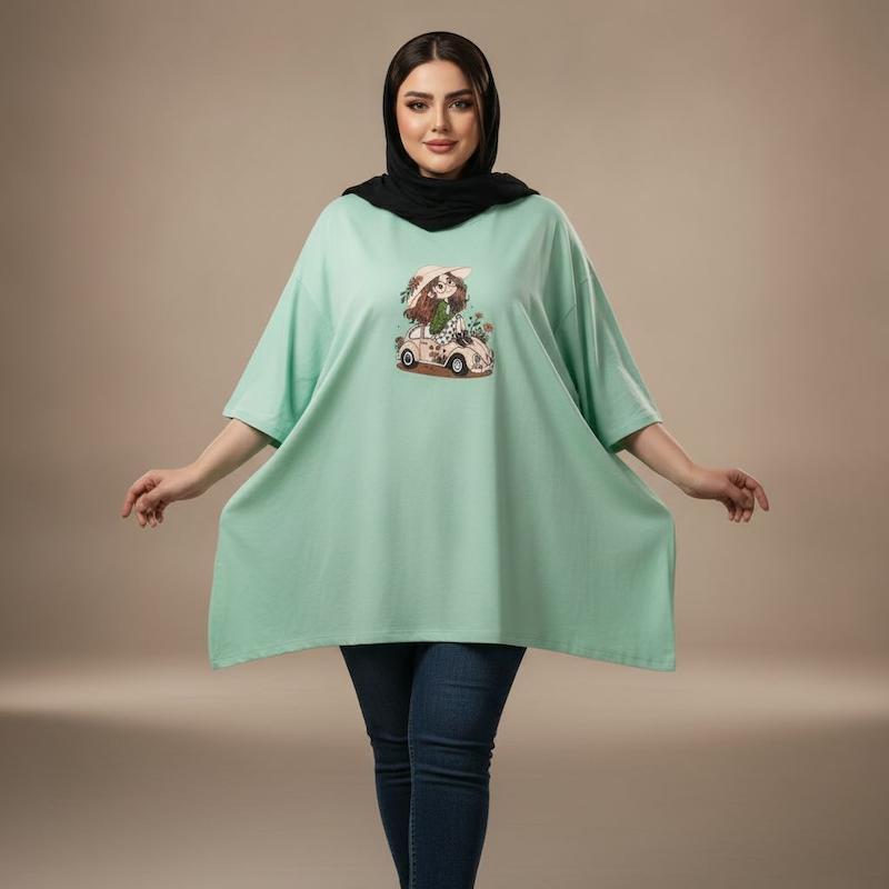 تیشرت پلاس سایز زنانه