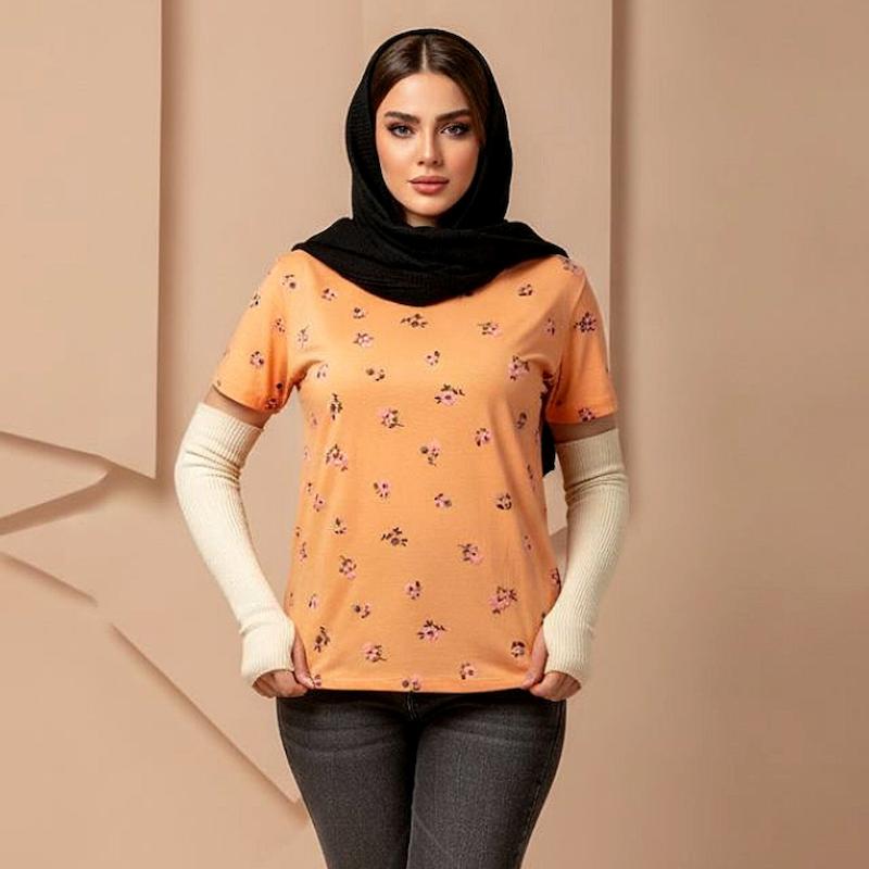 تیشرت پارچه خارجی زنانه