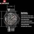 ساعت مچی عقربه‌ای مردانه  کوارتز نیوی فورس مدل nf9110