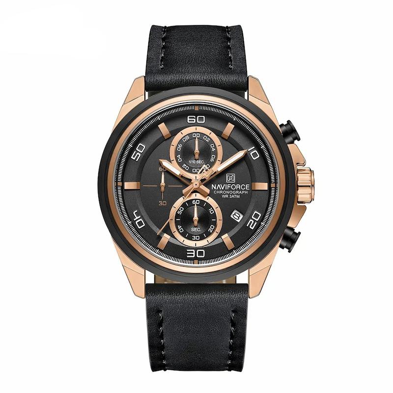 ساعت مچی عقربه‌ای مردانه  کوارتز نیوی فورس مدل nf8075