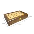 جعبه ساعت چوبی مدل W109 | با ظرفیت ۱۲ عدد ساعت