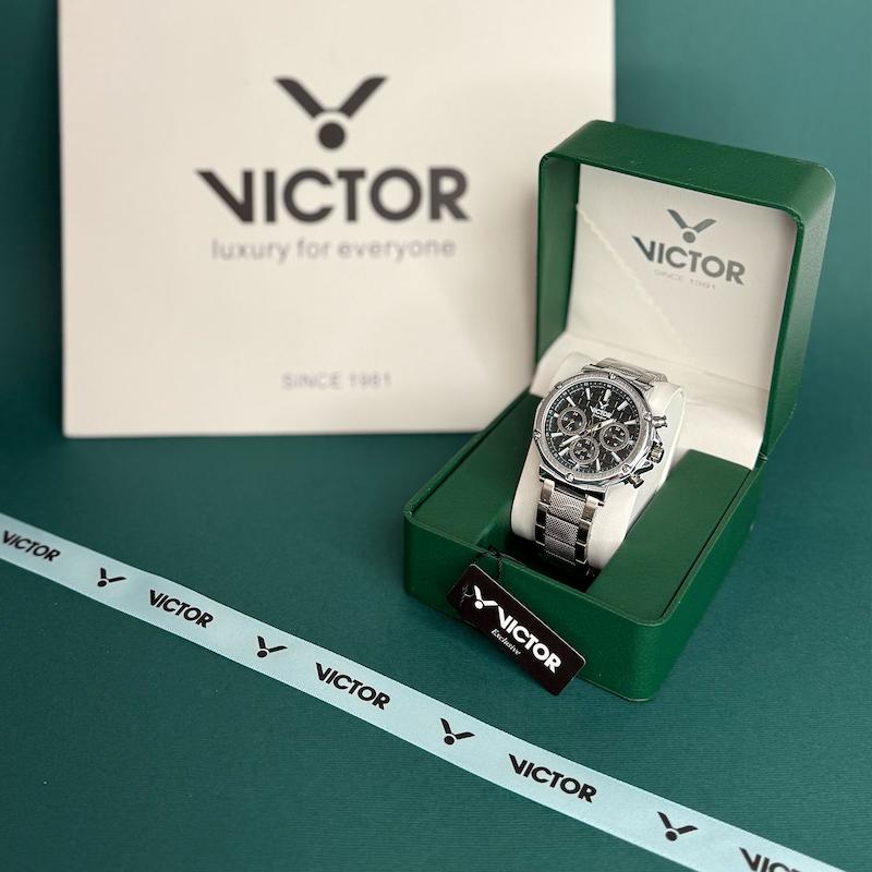 ساعت مچی عقربه‌ای مردانه ویکتور مدل V5798-03 - اورجینال