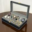 جعبه جواهرات آینه‌دار مدل WJ101 | ساعت، انگشتر و جواهرات