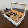 جعبه جواهرات و اکسسوری مدل WGJ104 | ساعت، انگشتر و عینک