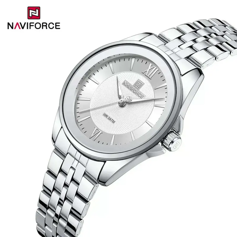 ساعت مچی عقربه ای زنانه نیوی فورس مدل nf5067 - اورجینال