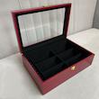 جعبه ساعت، عینک و انگشتر مدل WG104 | ظرفیت ۱۲ ساعت، ۶ عینک و ۸ انگشتر