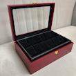 جعبه ساعت، عینک و انگشتر مدل WG104 | ظرفیت ۱۲ ساعت، ۶ عینک و ۸ انگشتر