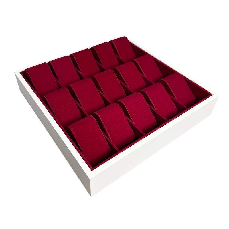 جعبه ساعت چوبی مدل W114 | با ظرفیت 15 عدد ساعت